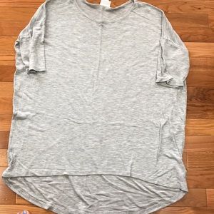 Grey and white brand new tee